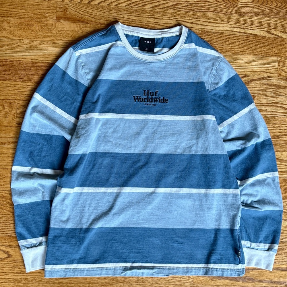 HUF Men’s Long Sleeve Top L Large